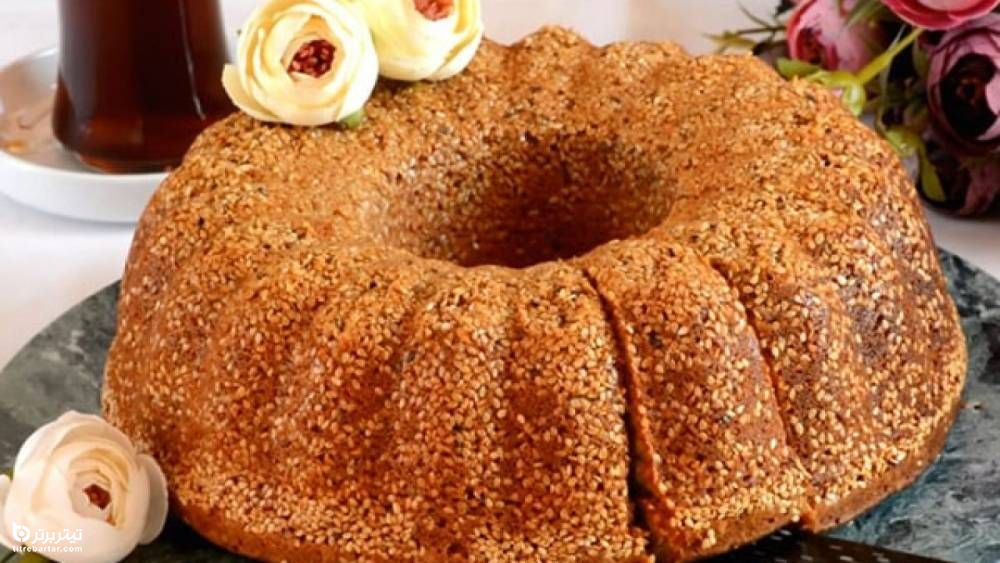 نکات مهم در طرز تهیه کیک کنجدی زعفرانی
