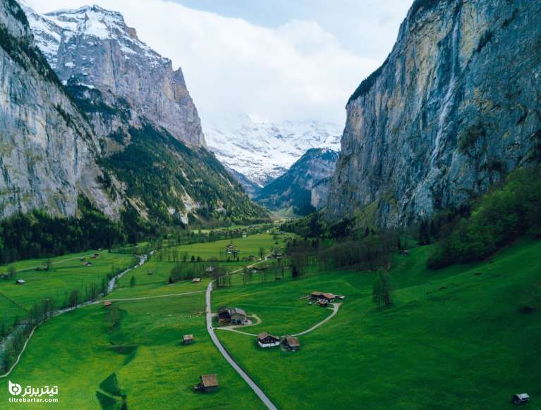 دره لاوتربرونن، سوئیس