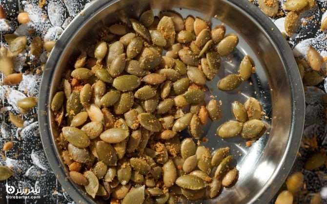 رابطه تخم کدو تنبل با آرامش