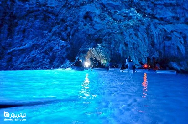غار بلو گروتو Blue Grotto Cave