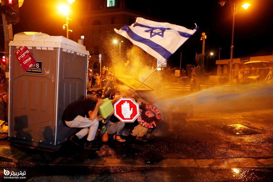 اعتراضات خشن به بنیامین نتانیاهو، اسرائیل
