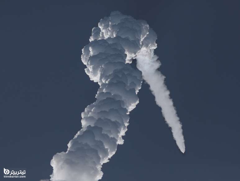پرتاب موشک در ایستگاه نیروی هوایی کیپ کانااورال در فلوریدا