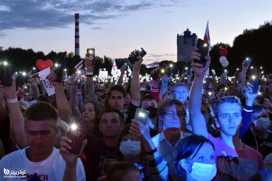 شور انتخابات در مینسک ، بلاروس