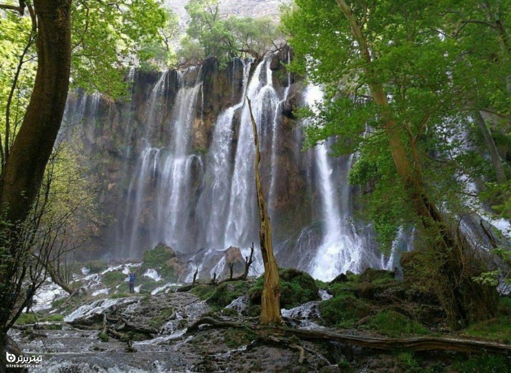 آبشار زردلیمه منطقه ای بکر در دل کوههای زاگرس - سایت تیتربرتر |  TitreBartar.com