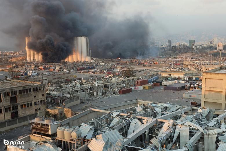 انفجار هولناک در بندر بیروت