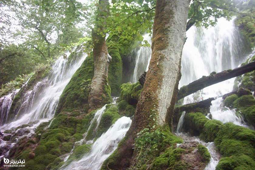 آبشار اوبن در منطقه حافظت شده بولا