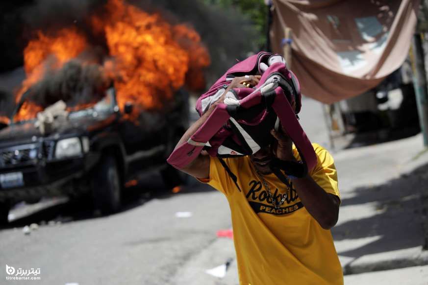 اعتراضات در پورتو پرنس پایتخت کشور هائیتی