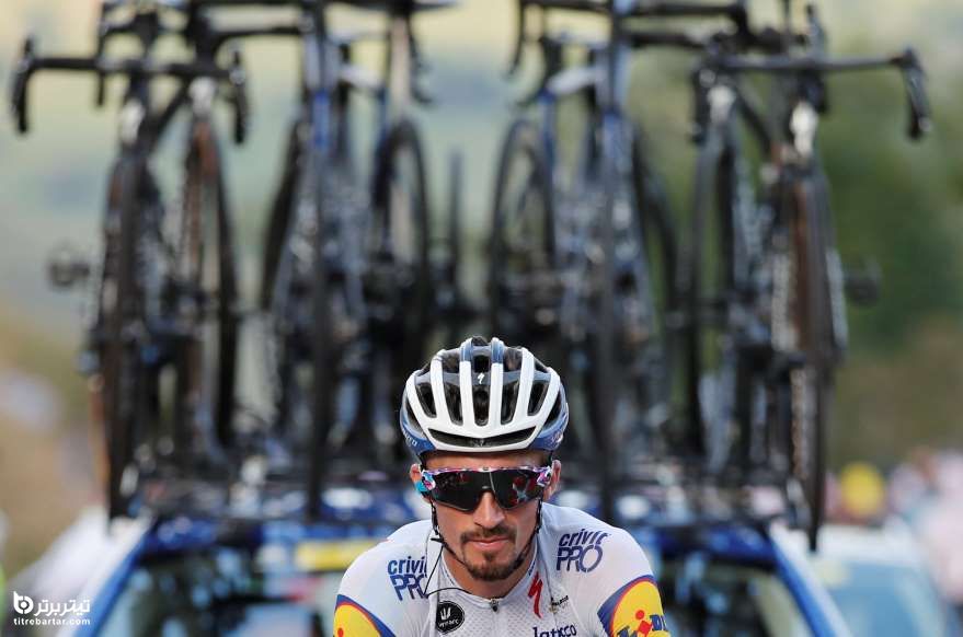 جولیان آلافیلیپ ، دوچرخه سوار سرشناس در مسابقات تور دو فرانس 