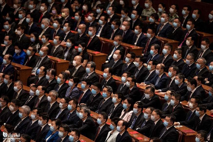 مراسم یادبود قربانیان کرونا به میزبانی شی جین پینگ ، رئیس جمهور چین