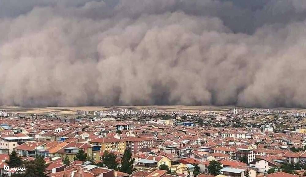 طوفان شن در ترکیه
