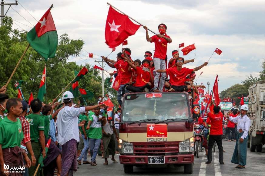 کمپین انتخاباتی در میانمار