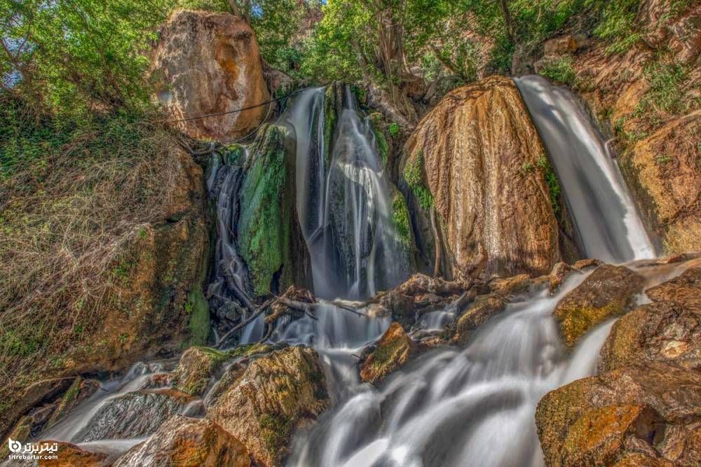 زیبایی های آبشار وارک