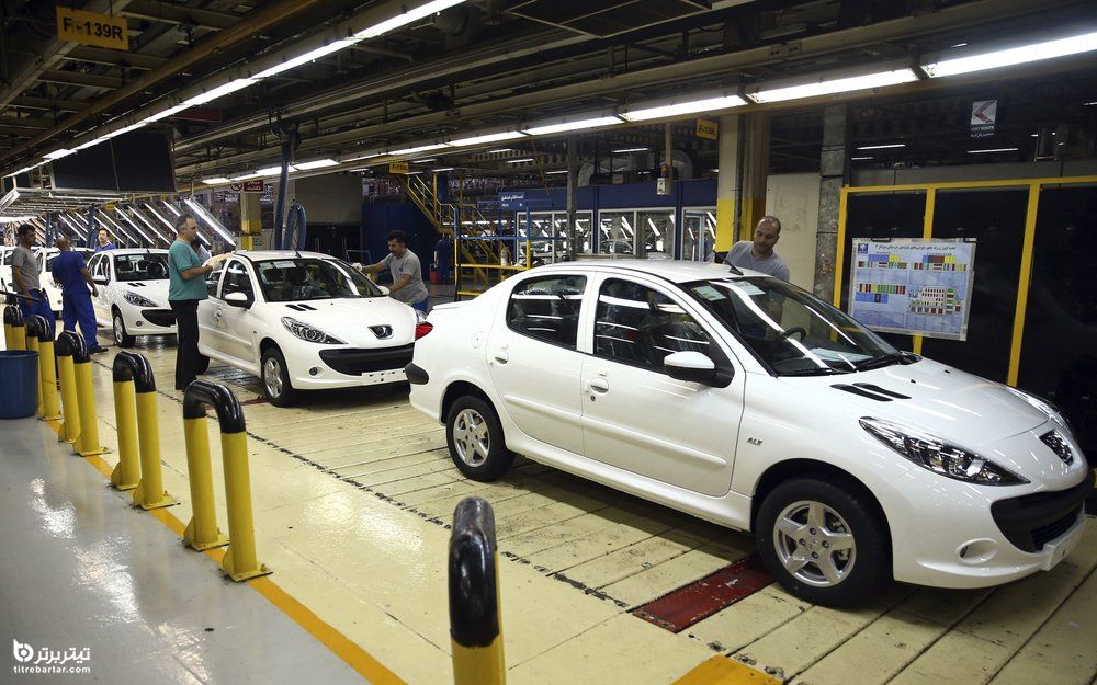 قیمت کارخانه خودروهای داخلی پس از افزایش قیمت جدید
