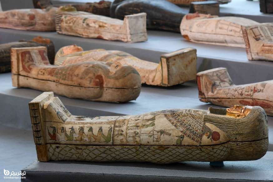 گنجینه ای از تابوت‌دان های باز نشده در مصر