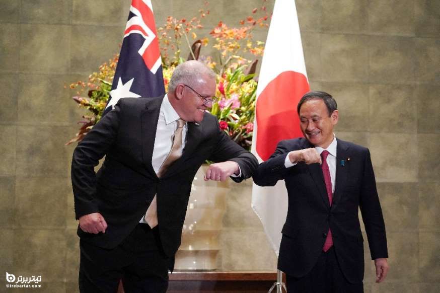 خوش و بش جالب نخست وزیر کشورهای استرالیا و ژاپن