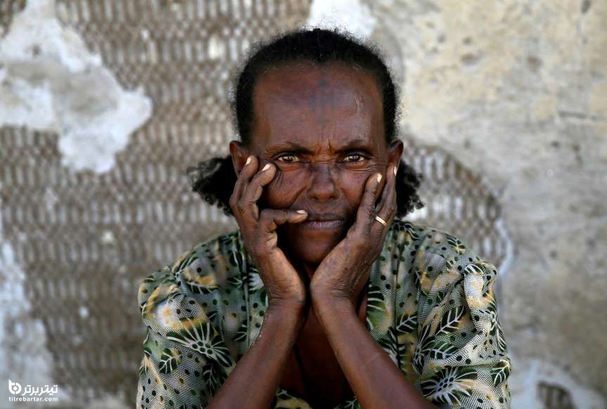 یک پناهنده اتیوپیایی در سودان