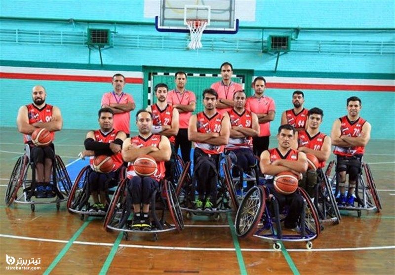 ترکیب تیم ملی بسکتبال با ویلچر ایران مقابل استرالیا در پارالمپیک توکیو 2020