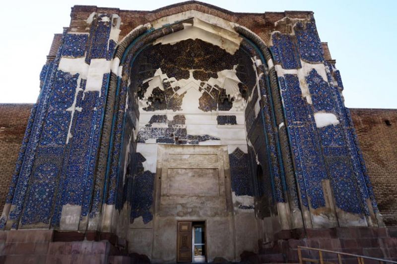 نماد هنر و زیبایی تبریز در مسجد کبود تبریز