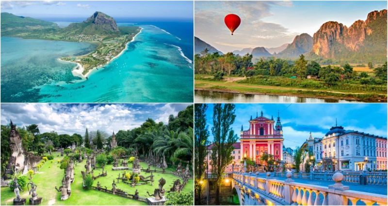 معرفی 50 مکان برتر دنیا برای سفر
