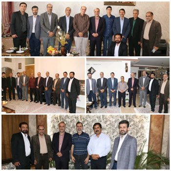 دیدار مدیر مخابرات اصفهان با تعدادی از آزادگان سرافراز