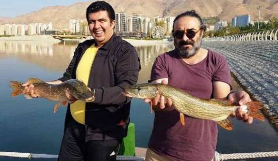 حسن معجونی برنده جایزه صید بزرگترین ماهی در کشور