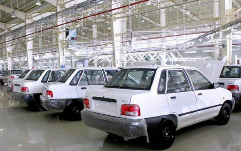 سیر تولید خودروی پراید در ایران، کره و آمریکا