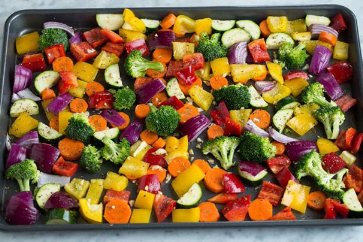 ساده‌ترین روش برای برشته کردن سبزیجات