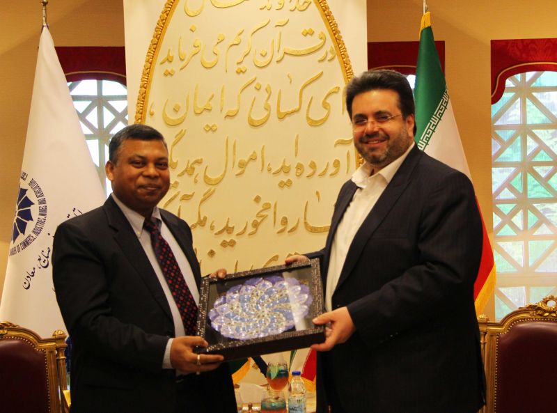 در دیدار سفیر بنگلادش در ایران با رئیس اتاق بازرگانی اصفهان تاکید شد: