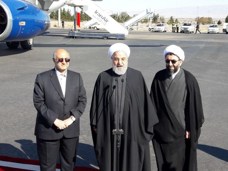 سفر دو روزه رئیس جمهور در کرمان آغاز شد