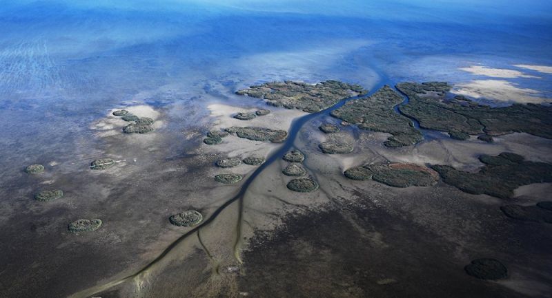 کاهش آب دریای خزر