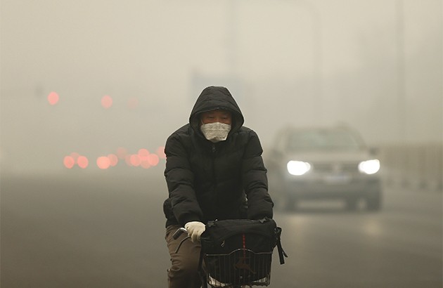 آلودگی هوا مردم را به بیمارستان کشاند