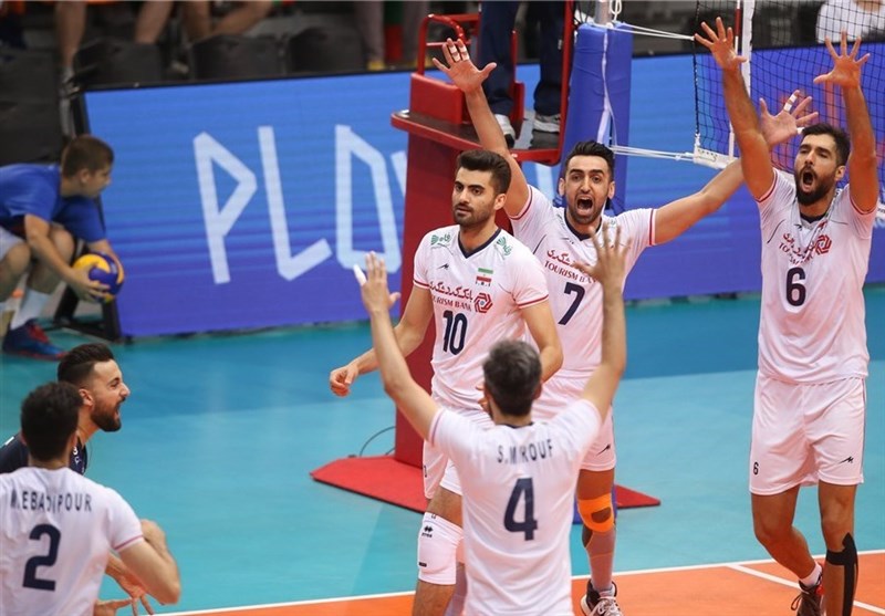 گام بلند والیبال ایران برای کسب سهمیه المپیک 2020