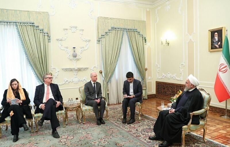 روحانی در دیدار با وزیر خارجه هلند؛