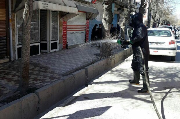 ضدعفونی‌سازی شهر ارومیه از امروز در سطح گسترده آغاز می‌شود