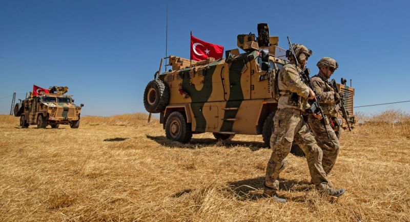 جولان تجهیزات نظامی گسترده ترکیه در سوریه