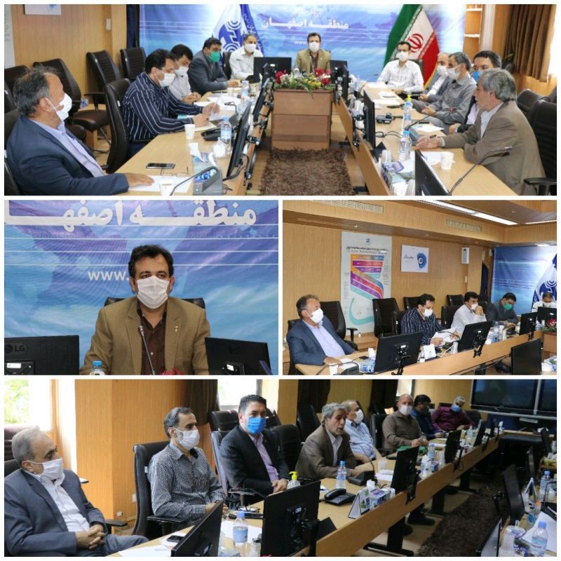 نشست صمیمی مدیران مخابرات منطقه اصفهان با کمیته فروش و ذینفعان هتل هشت بهشت
