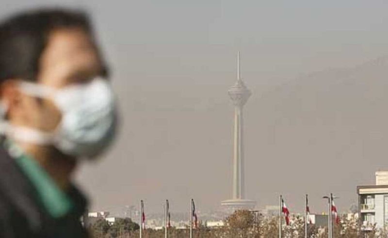 آمار آلودگی هوای تهران در سال 98