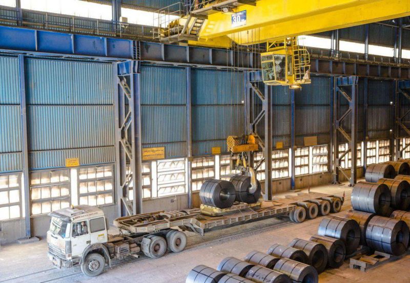 رشد 12 درصدی تحویل محصولات فولاد مبارکه  در بازارهای داخلی و صادراتی