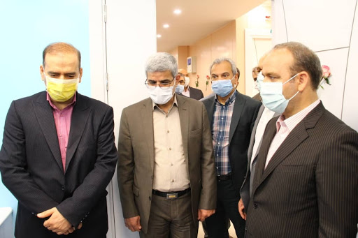 افتتاح درمانگاه تخصصی بانک ‌ملی ایران در زائرسرای بانک ملی ایران در مشهد