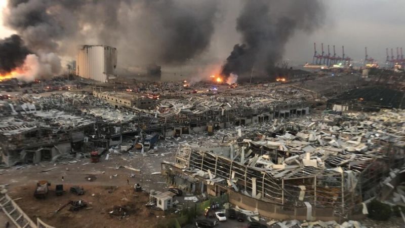 انفجار در بیروت؛حادثه یا حمله هسته ای؟