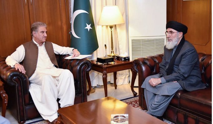 دیدار رهبر حزب اسلامی افغانستان با وزیر امور خارجه پاکستان