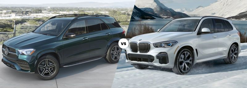 مقایسه خودروهای شاسی بلند BMW X5 2022 و مرسدس بنز GLE 2022