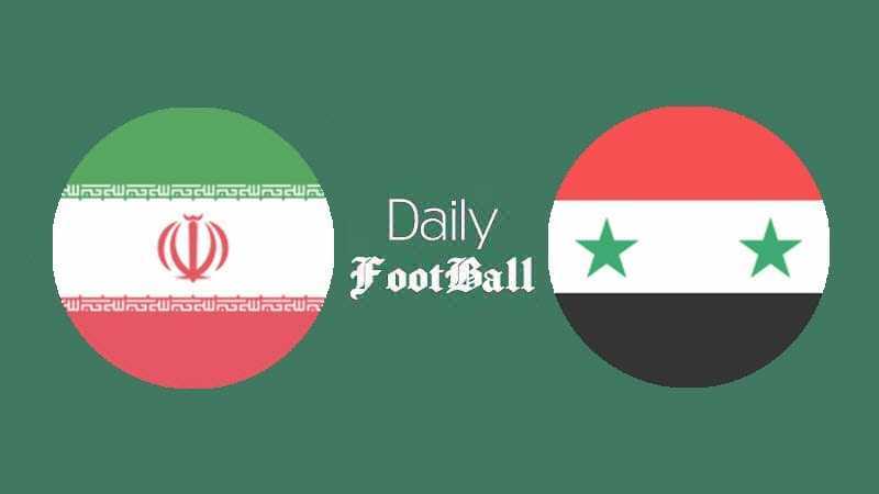 ساعت بازی مقدماتی جام جهانی تیم ملی ایران و سوریه 1400