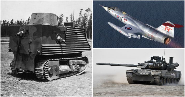 ضعیف ترین ماشین های نظامی در طول تاریخ
