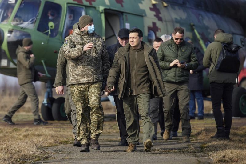 رئیس جمهور اوکراین دقیقا کجاست؟ / زلنسکی در کی یف است یا خیر؟