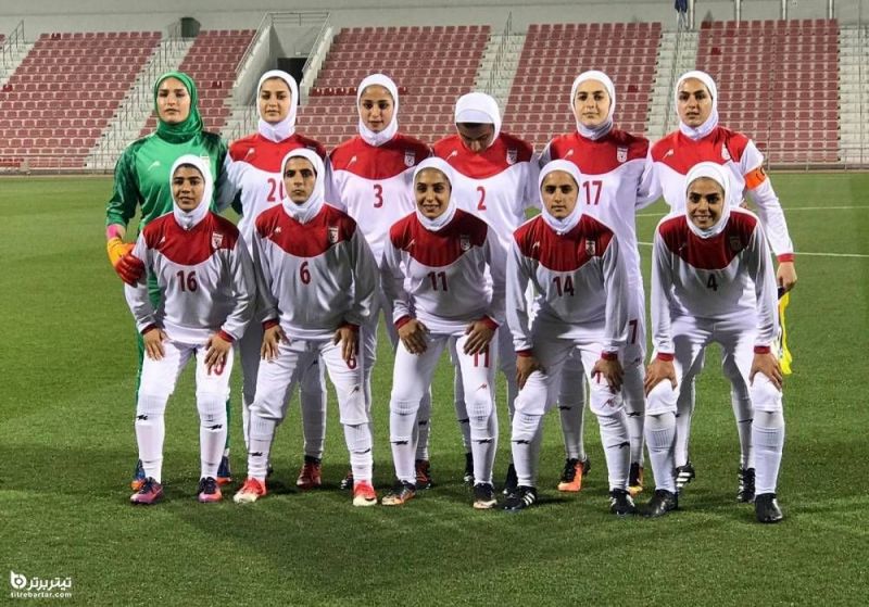 زمان بازی فوتبال زنان ایران با شارلوا بلژیک