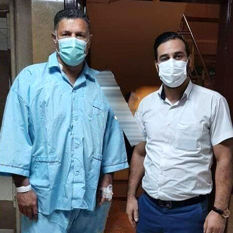 ماجرای اخراج از بیمارستان به دلیل عکس گرفتن با علی دایی