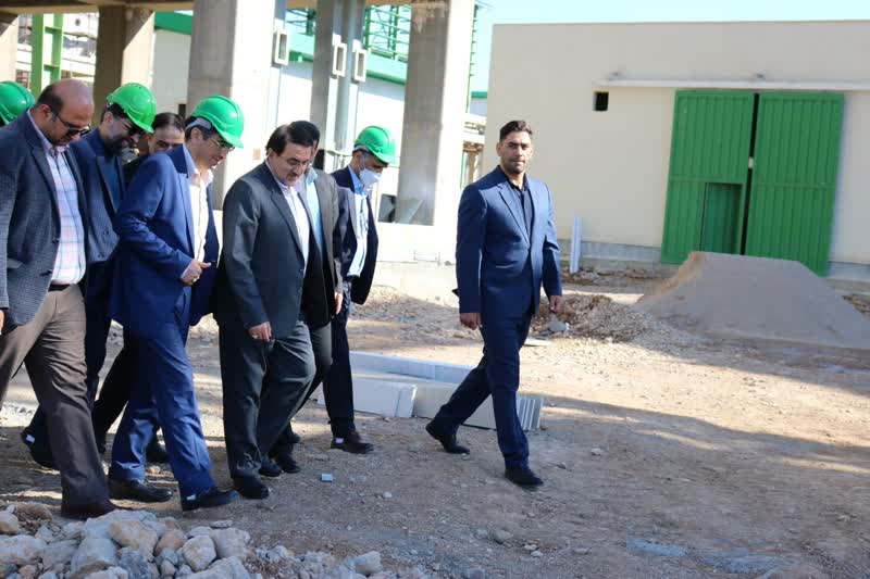 بازدید معاون وزیر صمت و رییس هیات عامل ایدرو از چندین واحد و پروژه صنعتی در استان کرمانشاه