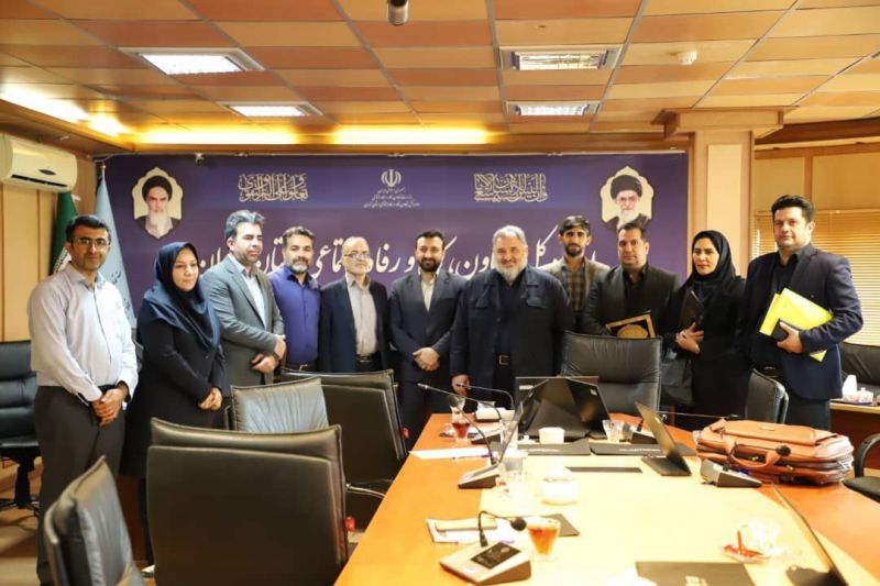 برگزاری جلسه هیئت  استانی موضوع ماده ۴ ایین نامه اجرایی مصوب 1401 مراکز کاریابی های کل کشور