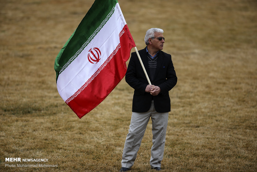 سخنرانی رئیس جمهور در مراسم راهپیمایی ۲۲ بهمن